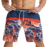 Воблинг Мажи Летни Кратки Панталони Шорцеви На Плажа Со Среден Струк Лежалки Дно За Мажи Секојдневна Облека За Плажа За Одмор И М
