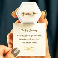 душгбне на моите мила прстени парови прстени подароци за парови прстени за жени двобојни прстени подароци за неа