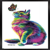 Морено-Мачка И Пеперутка Ѕид Постер, 14.725 22.375
