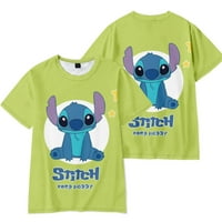 Бод 3Д печати симпатични деца со кратки ракави маица девојчиња кошула