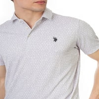 С. Поло Асн. Печатена поло маица за машка меѓусебна боја