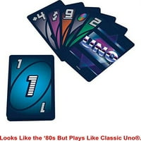 Уно Иконски Серија 1980 Појавување На Игра Со Карти за Годишниците & до
