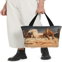 - Торбичка За Еднократно Користење На ДАКЕ Жени Голема Секојдневна Чанта Торби За Рамо За Купување Намирници Патување На Отворено