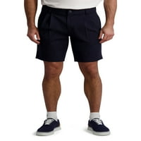 Chaps Men's Pleated Stright Twill Shorts, големини 28-52