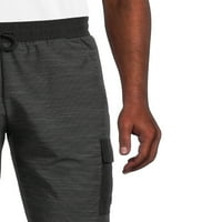 Холивудски машка машка панталона за истегнување на карго, големини S-XL