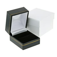 Jackani 10K мулти-тон златен дијамант исечен цветни букви почетни c срцев прстен