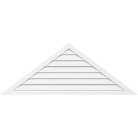 56 W 16-3 8 H Триаголник Површински монтирање ПВЦ Гејбл Вентилак: Нефункционално, W 2 W 1-1 2 P Brickmould Frame