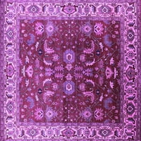 Ахгли Компанија Внатрешен Правоаголник Ориентални Виолетови Традиционални Теписи, 2'5'