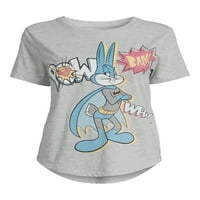 Bugs Bunny и Lola Women Graphic Tee со кратки ракави, големини XS-XXXL