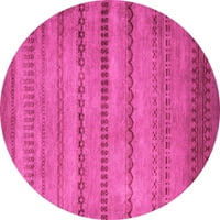 Ахгли Компанија Внатрешна Тркалезна Ориентална Розова Модерна Област Килими, 3 ' Круг