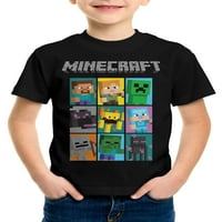 Minecraft Boys 4- Crafty Bobble CB Bright Sneove Graphic Mairt Pack