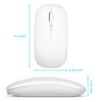 2.4 GHz & Bluetooth Полнење На Глувчето За Infini Топла Bluetooth Безжичен Глушец Дизајниран За Лаптоп Mac iPad pro Компјутерски