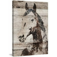 Пиколино коњ од Ирена Орлов Сликарство печатење на завиткано платно