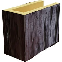 Екена мелница 4 H 6 D 72 W Riverwood Fau Wood Camplace Mantel Kit W alamo Corbels, Premium Cherry