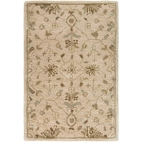 Уметнички ткајачи Зари Беж Традиционален килим од 12 '15'