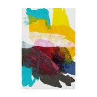 Трговска марка ликовна уметност „боја Блум IV“ платно уметност од odоди Фукс