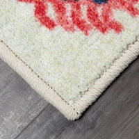 Mohawk Home Windsor отпечатен килим во мулти, 3 '4 x5'