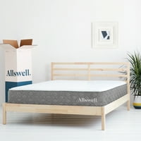 Allswell Luxe 12 кревет во хибриден душек BO, Кал Кинг