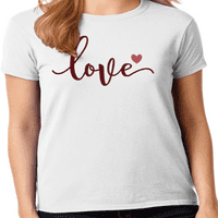 Графичка Америка Денот на в Valentубените на Денот на вineубените, Loveубовта на женските графички колекција на маици
