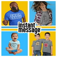 Инстант порака - Денови на езерото и бранови на брод - Графичка маица со кратки ракави за деца и млади