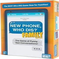 Нов Телефон, Кој Не? Семејно Издание - Текстуална Порака Семејна Партиска Игра Со Карти-со Што Се Сеќавате? Семејство