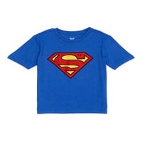 Стрипови Супермен класичен црвен лого графички пакет за маици