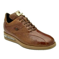 Mens Belvedere Lupo Sneaker оригинални егзотични кожни чевли со мед 33624
