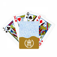 Геометрија Сини Бранови Шема Јапонија Кралската Флеш Покер Игра Со Карти