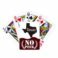 Тексас Америка САД Мапа Преглед Ѕиркаат Покер Играње Карти Приватна Игра